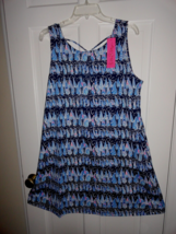 NWT LILLY PULITZER LOW TIDE NAVY SAILS AND STRIPES KRISTEN SWING DRESS XL - $1,197.28 MXN
