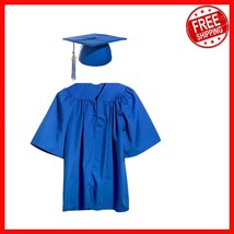 Matte Graduation Gown Set for Kids with Easy Fit and 2025 Charm - Unisex... - $578.39 MXN
