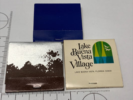 3 Vintage Matchbook Covers Disney Productions Lake Buena Vista Village Gmg - £23.68 GBP