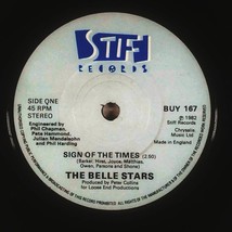The Belle Stars - Sign of the Times / Madness [7" 45 rpm Single] UK Import PS image 2