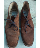 Coach Suede Desert Boots Brown Size 12 Mod - $1,330.29 MXN