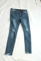 Joe&#39;s Jeans size 14 Girls skinny distress Jeans - $14.85