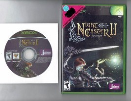Night Caster II Equinox video Game Microsoft XBOX Rare VHTF Disc &amp; Case - £26.43 GBP