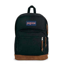 JanSport Right Pack BLACK Laptop School Backpack JS0A4QVA008 - £53.28 GBP+