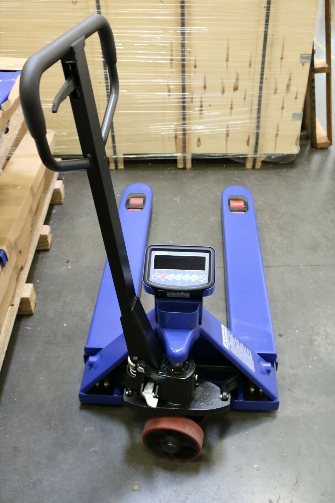 Pallet Jack Scale 5000 LB x 1 LB US-BJ “Big Jack” w/ Built in Label Printer - $1,499.00