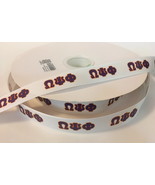 Omega Psi Phi Fraternity Greek Inspired Grosgrain Ribbon - $9.90