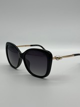 New Chanel CH5339 c.501 Pearl Square Sunglasses Black &amp; Gold!! - £202.97 GBP