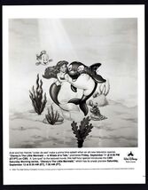 8 x 10 press photo * 1992 Disney Television THE LITTLE MERMAID-A WHALE o... - $13.81