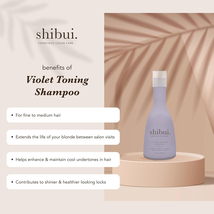 Shibui Conscious Color Care Violet Toning Shampoo, 33 Oz. image 2
