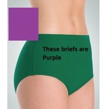 Body Wrappers 100 Purple Child Extra Large (12-14) Dance Briefs - £3.11 GBP