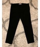 GAP Ultra Skinny Black Cigarette Style Slim Back Seem Khaki Pants 4R - £7.82 GBP