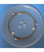 10 5/8&quot; GE Microwave Turntable Glass Plate w/Support Roller L49 Clean, C... - $68.39 CAD