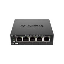 D-Link DES-105/B 5 Port 10/100 Metal Housing Desktop Switch  - $24.00