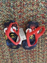 Boy&#39;s Baby Gap Flip Flops Size 7/8 Toddler New With Tag - £9.05 GBP