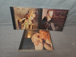 Lot of 3 Tanya Tucker CDs: Fire to Fire, Greatest Hits 1990-1992, Complicated - £8.21 GBP