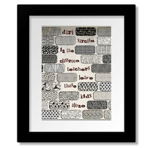 Another Brick in the Wall - Pink Floyd Song Lyric Music Print Canvas or Plaque - £15.28 GBP+