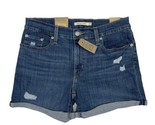 Women&#39;s Levi&#39;s Hypersoft Mid-Length Shorts Size 8 W29 - £11.89 GBP