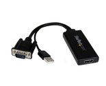 StarTech.com VGA to HDMI Adapter with USB Audio - VGA to HDMI Converter ... - £59.47 GBP