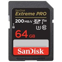 SanDisk Extreme PRO 64GB UHS-I U3 SDXC Memory Card - $31.25