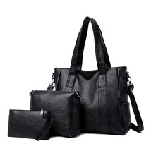 Buy 1 Get 2 Women Leather Handbags Women Messenger Bag Designer Crossbody Bags F - £41.05 GBP