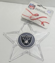 Las Vegas Raiders Acrylic Star Ornament - NFL - $12.60
