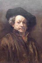 Self Portrait of Rembrandt by Rembrandt Van Rijnt - Art Print - £17.25 GBP+
