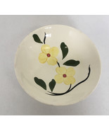 Blue ridge southern pottery vintage  serving bowl hand painted yellow fl... - $19.75