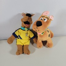 Scooby Doo Plush Lot Oscar Mayer Lunchables Bean Bag and Soccer Dog No Sound - £15.15 GBP