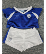 Build A Bear Soccer USA Team 97 Uniform Outfit 2-PC Sports Clothes For T... - £10.20 GBP