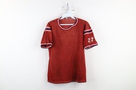 Vtg 40s 50s Mens S Distressed Rayon Knit Chain Stitch Salem Jersey T-Shirt USA - £77.97 GBP