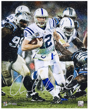 Andrew Luck Hand Signed 16 X 20 &quot;Downpour&quot; Photograph Panini Le 4/25 - £238.13 GBP