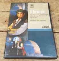 KARAJAN, DOMINGO - VERDI il trovatore WIENER STAATSOPER LIVE 2 x DVD NM - $19.75