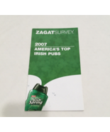 Irish spring body wash promo Zagat survey 2007 America&#39;s top Irish pubs ... - $453.09 MXN