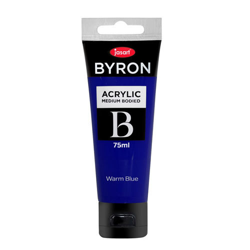 Jasart Byron Acrylic Paint 75mL (Warm) - Blue - $16.63