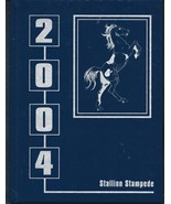 2003-2004 Yearbook-Stallion Stampede-West Orange-Stark Middle School-Ora... - €12,93 EUR