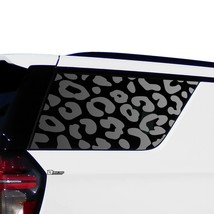 Fits Chevy Tahoe 2021 2022 Heart Paw Leopard Cheetah Cow Window Decal St... - $49.99