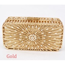 Box bling bags party purse bags women crystal evening bags Female pochette ladie - £100.88 GBP