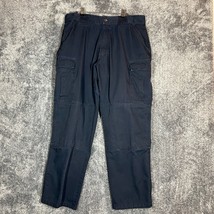 511 Tactical Pants Mens 38x31 Dark Blue Ristop Cargo Utility Covert Stretch Work - £10.59 GBP