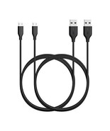 Anker [2-Pack] PowerLine Micro USB (6ft) - Durable Charging Cable for Sa... - $45.12 CAD