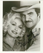 Burt Reynolds &amp; Dolly Parton Signed Photo 8X10 Rp Autographed Picture Country - £15.72 GBP