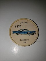 Jello Car Coins - # 170 of 200 - The Cadillac (1958) - £11.99 GBP