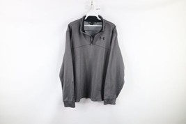 Under Armour Mens Large Loose Brushed Fleece Lined Half Zip Pullover Top... - $34.60