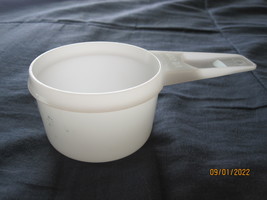 vintage Tupperware #764: Measuring Cup - 1/2 Cup - Milky White - $4.00