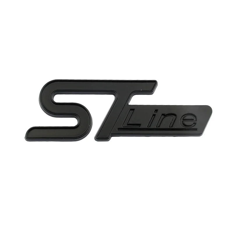 3D Car Front Grill Trunk Metal Logo ST Line Emblem For Ford Kuga MK3 MK2 MK4 S M - £12.55 GBP