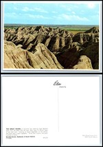 South Dakota Postcard - Badlands, Banded Buttes C4 - £2.35 GBP