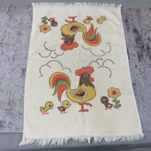 Vintage Chicken Baby Chicks Dish Towel 24&quot;x16&quot; - £7.53 GBP