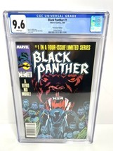 Black Panther #1 CGC 9.6 Newsstand Marvel Comics WAKANDA 1988 - £73.93 GBP