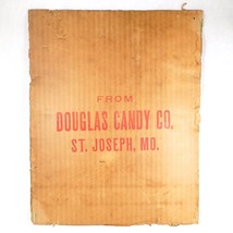 Douglas Candy Co St. Joseph MO Advertising Vintage Cardboard Ephemera - £15.74 GBP