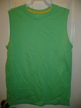 Wonder Nation Boys Tank Top Muscle Shirt 2XL (18) Solid Green  NEW - £7.86 GBP