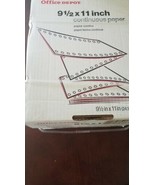 Office Depot #80219 Continuous Paper 9 1/2 × 11&quot; 1400 Sheets-15 Pound-2 ... - $48.30